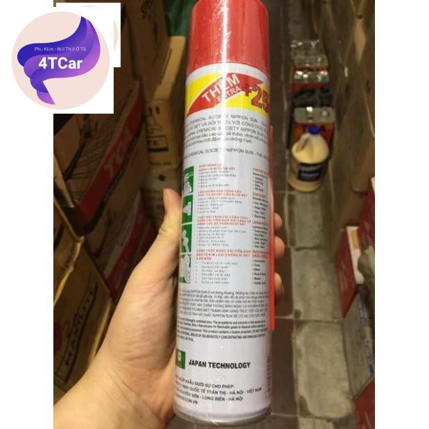 Bình xịt bôi trơn chống rỉ sét Nippon 295g/495g