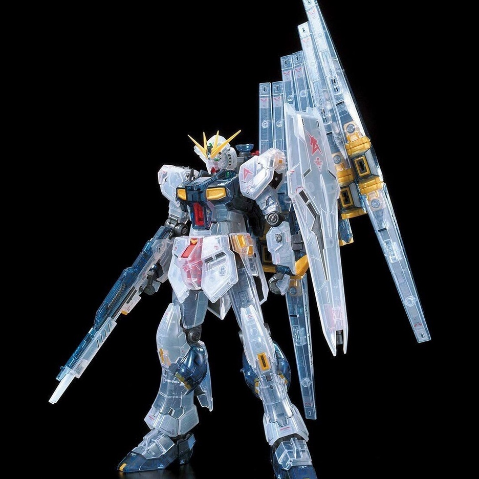 Mô hình lắp ráp Gunpla - BANDAI - RG 1/144 Nu Gundam Clear Color (Phiên bản giới hạn)