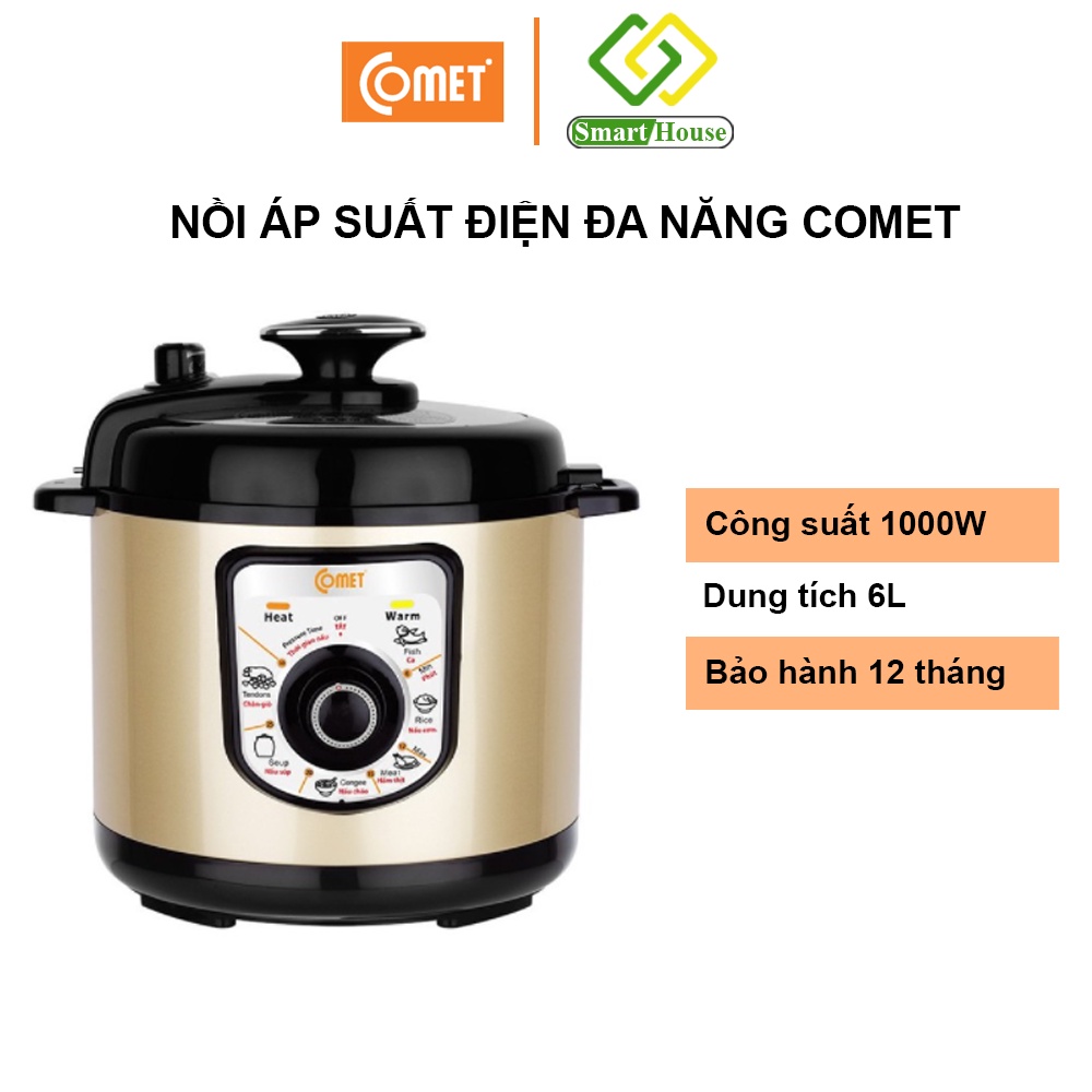 Nồi áp suất 6.0L COMET - CM6156