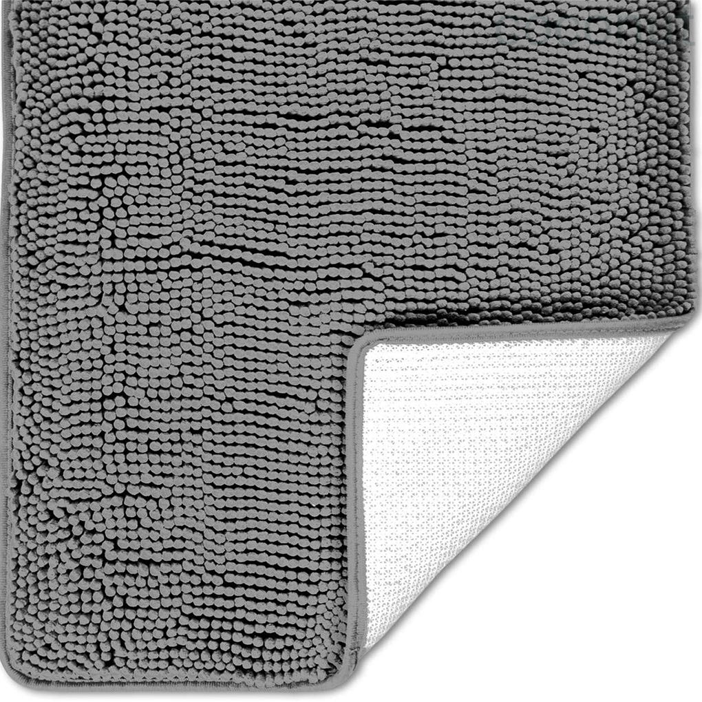 Thảm Chùi Chân Chống Trượt Màu Xám Đậm | BigBuy360 - bigbuy360.vn