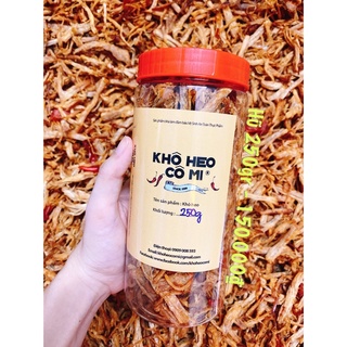 KHÔ HEO CÔ MI sợi to, cay (hũ 250gr)