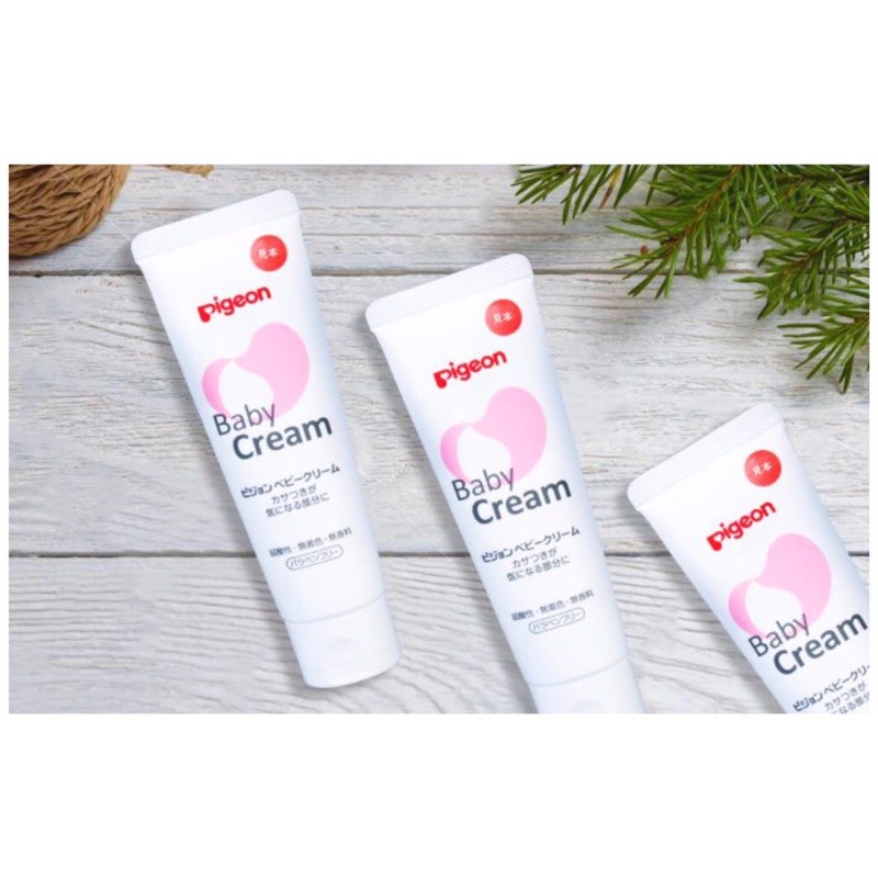 Kem DƯỠNG DA CHO BÉ Pigeon Baby Cream Nhật Bản 50g chính hãng