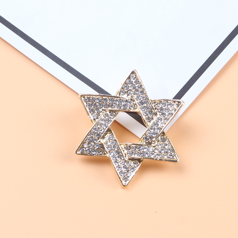 Trâm Cài Áo Kim Loại Mạ Vàng Họa Tiết Hình Học Sang Trọng Thời Trang Cho Nữ