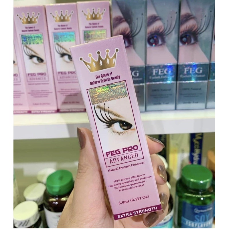 Dưỡng Mi FEG Hồng Eyelash Pro Avanced (Chính hãng)-Giúp ngăn rụng, phục hồi và dày mi 💦