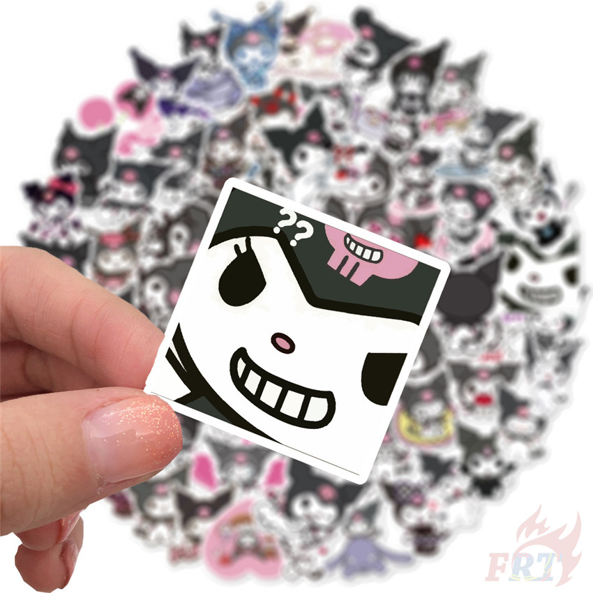100 Hình dán kuromi series chống thấm nước thủ công trang trí