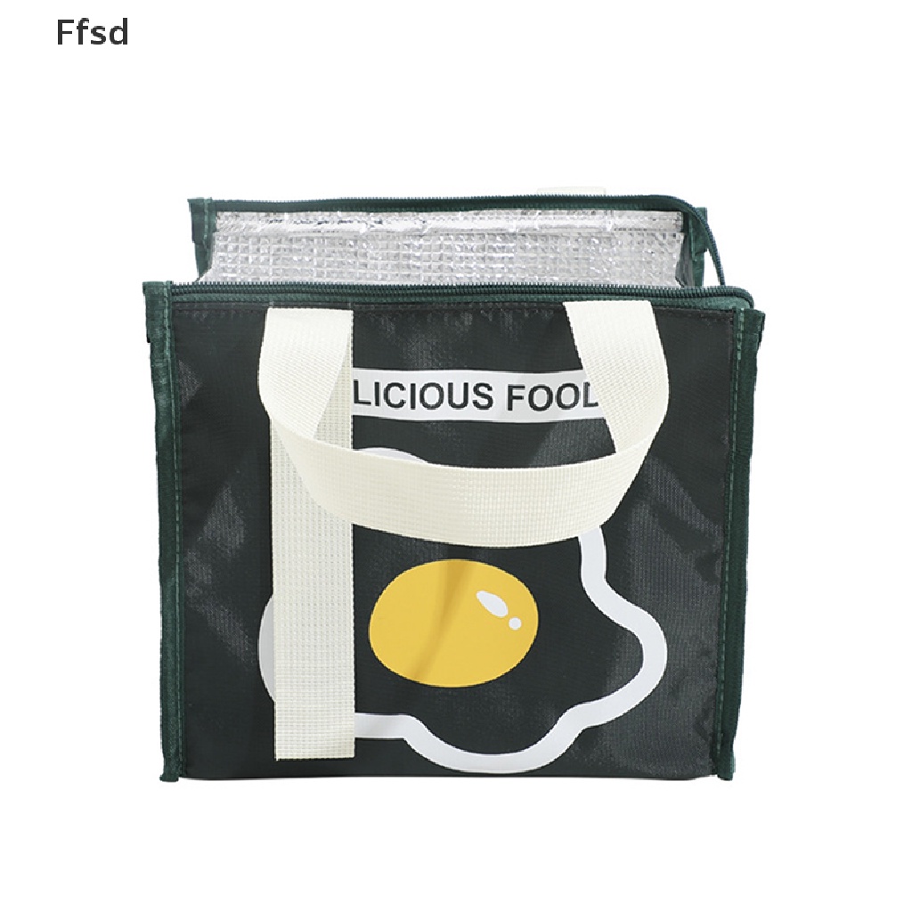 {Ffsd} Túi Đựng Hộp Cơm Trưa Xách Tay Cách Nhiệt Họa Tiết Hoạt Hình Nhỏ Gọn Dành Cho Phụ Nữ Và Trẻ Em Đi Du Lịch Dã Ngoại