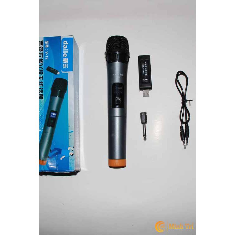 MICRO KHÔNG DÂY DAILE V12 Chuẩn