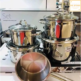 [CHÍNH HÃNG] BỘ NỒI WMF PROVENCE PLUS 5 CHIẾC - NHẬP ĐỨC