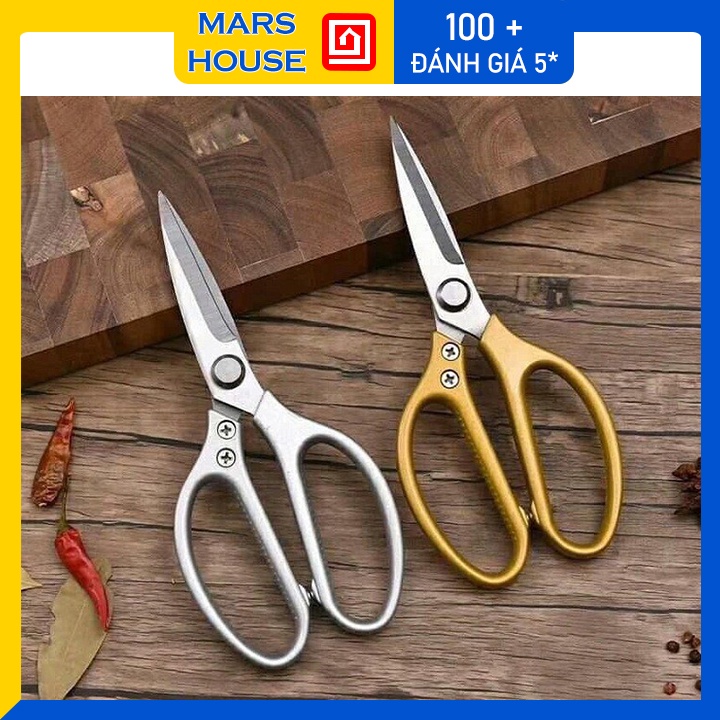 Kéo Làm Bếp Đa Năng SK5 Nội Địa Nhật - Lưỡi Kéo Bằng Thép Siêu Sắc Bén, Cắt Gà, Cắt Thịt Cực Tốt