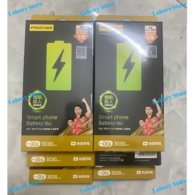 Pin dung lượng siêu cao cho IPXs 3030 mAh-bảo hành 12 tháng