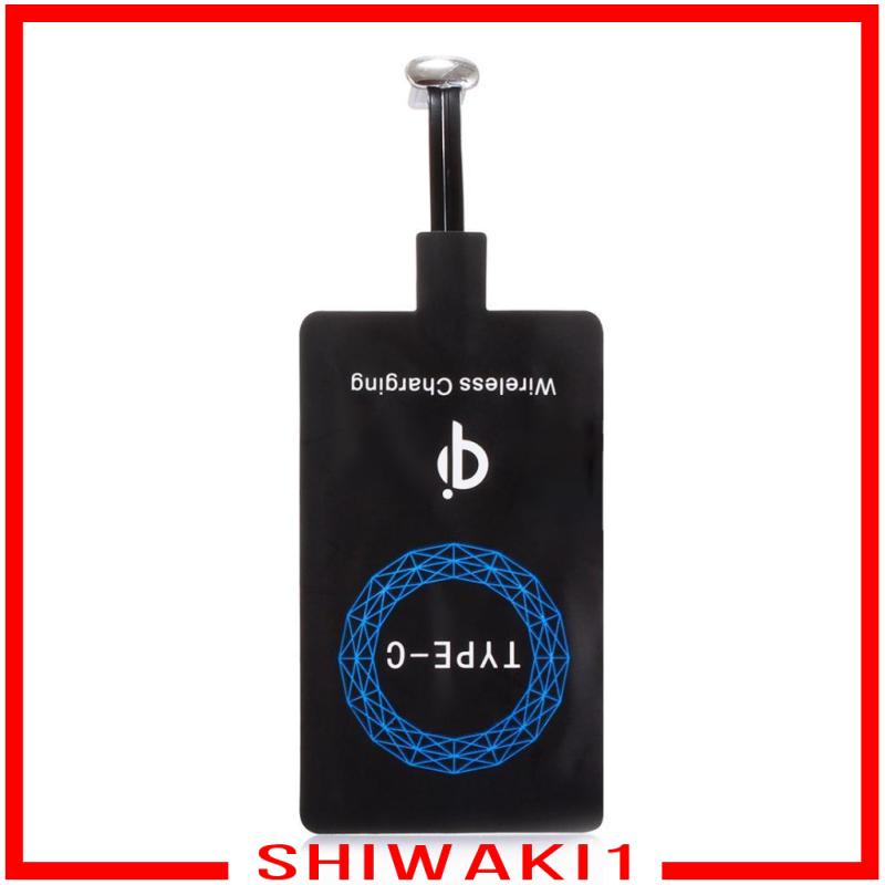 Thiết bị nhận sạc không dây Qi với đầu kết nối Type C cho điện thoại Android