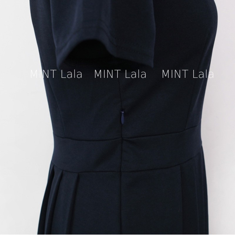 Váy Đầm Liền Xếp Ly Polo MORAN Cho Nữ Phom Đẹp - HÀNG SẴN | BigBuy360 - bigbuy360.vn