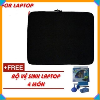 Túi chống sốc Laptop + bộ vệ sinh Laptop 4 món [Rẻ nhất]