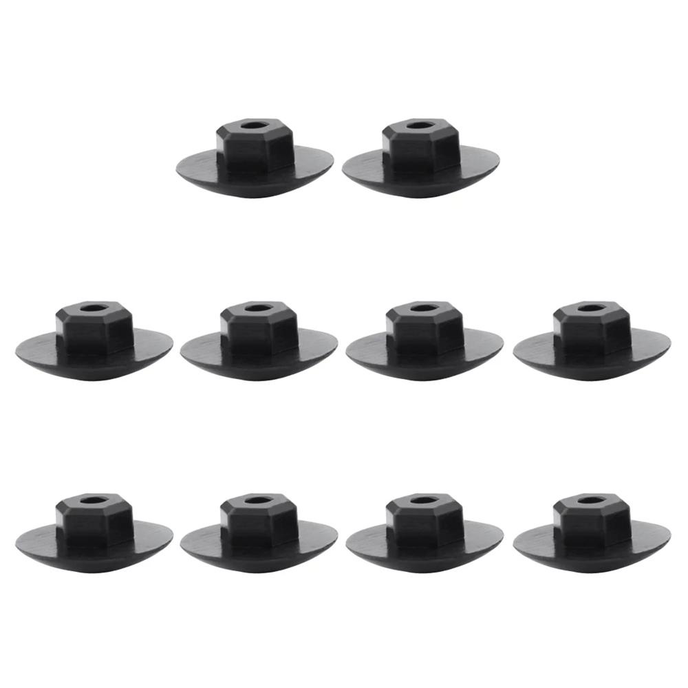 Set 10 Bu Lông Xe Đạp CLEOES Màu Đen Chống Nước Chống Bụi