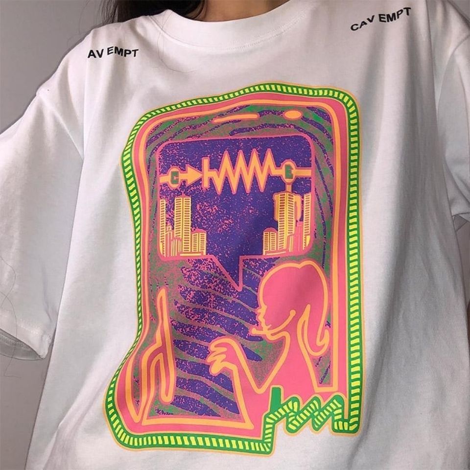 NRVP Áo Thun Tay Ngắn Cổ Tròn Thời Trang 2021 Cho Nữ