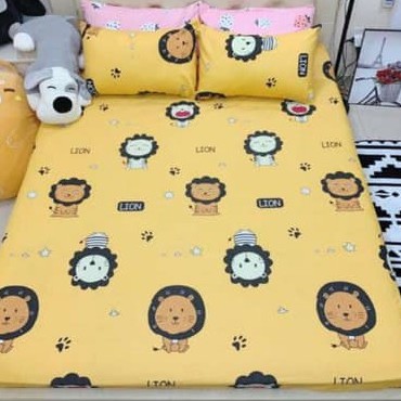 Ga Chống Thấm Chất Cotton Hoa Văn (3 Kích Cỡ)