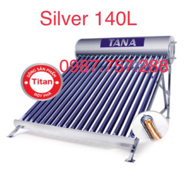 Bình nước nóng năng lượng mặt trời Silver 140L