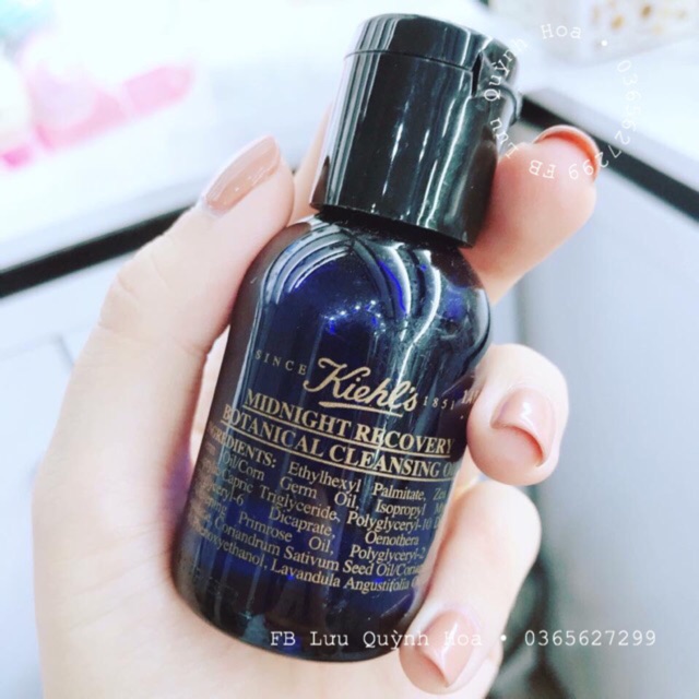 Dầu tẩy trang Midnight Recovery BotanicCleansing Oil Kiehl's