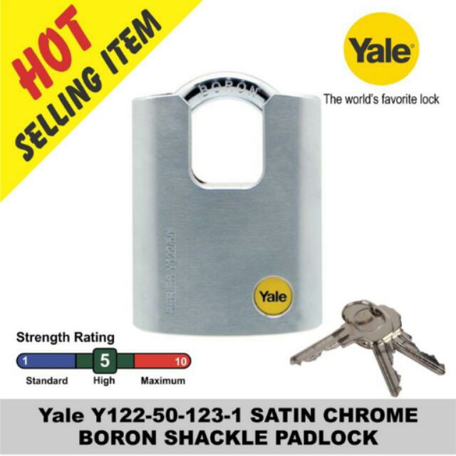 Khóa chống cắt Yale bảo hành 10 năm