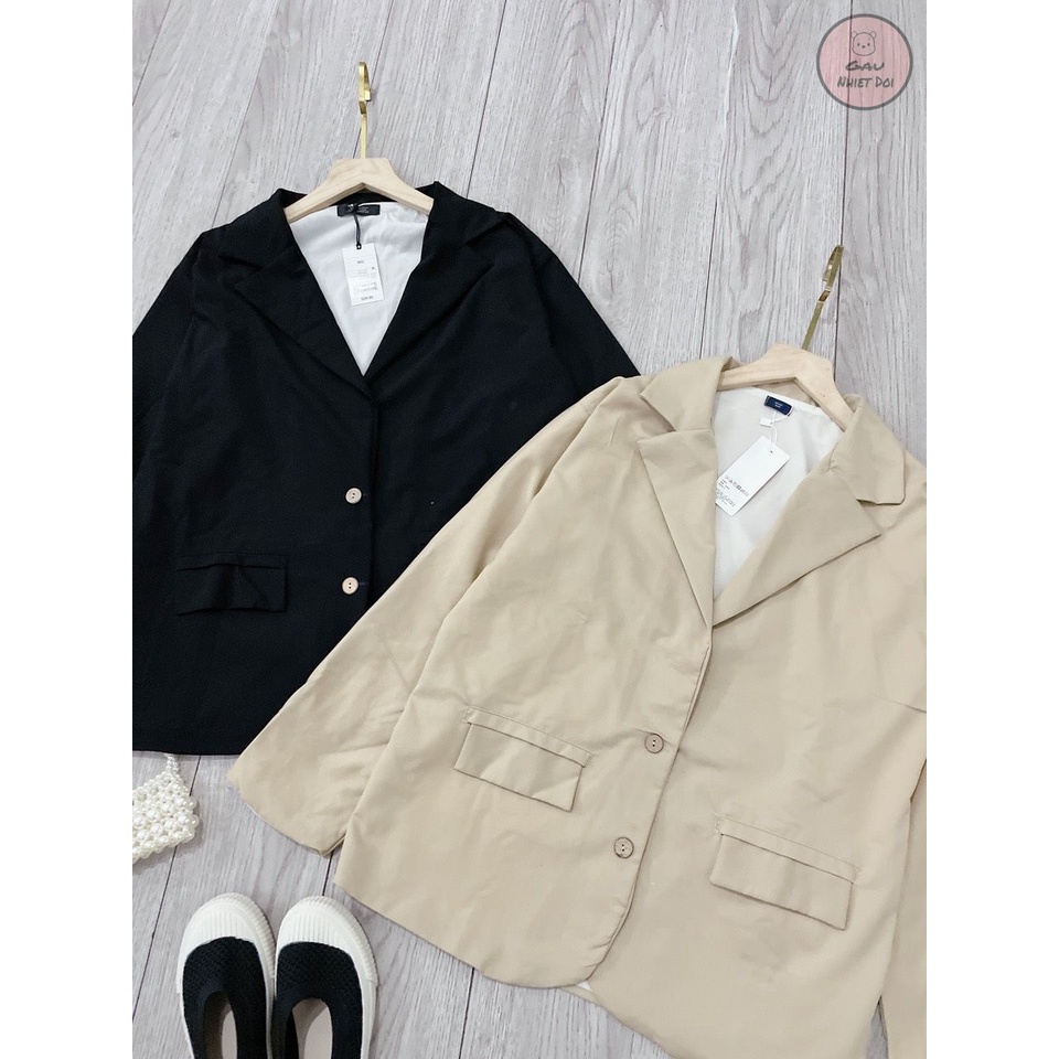 [Gấu Nhiệt Đới] Áo Vest Basic Kiểu Dáng Freesize Phong Cách Hàn Quốc