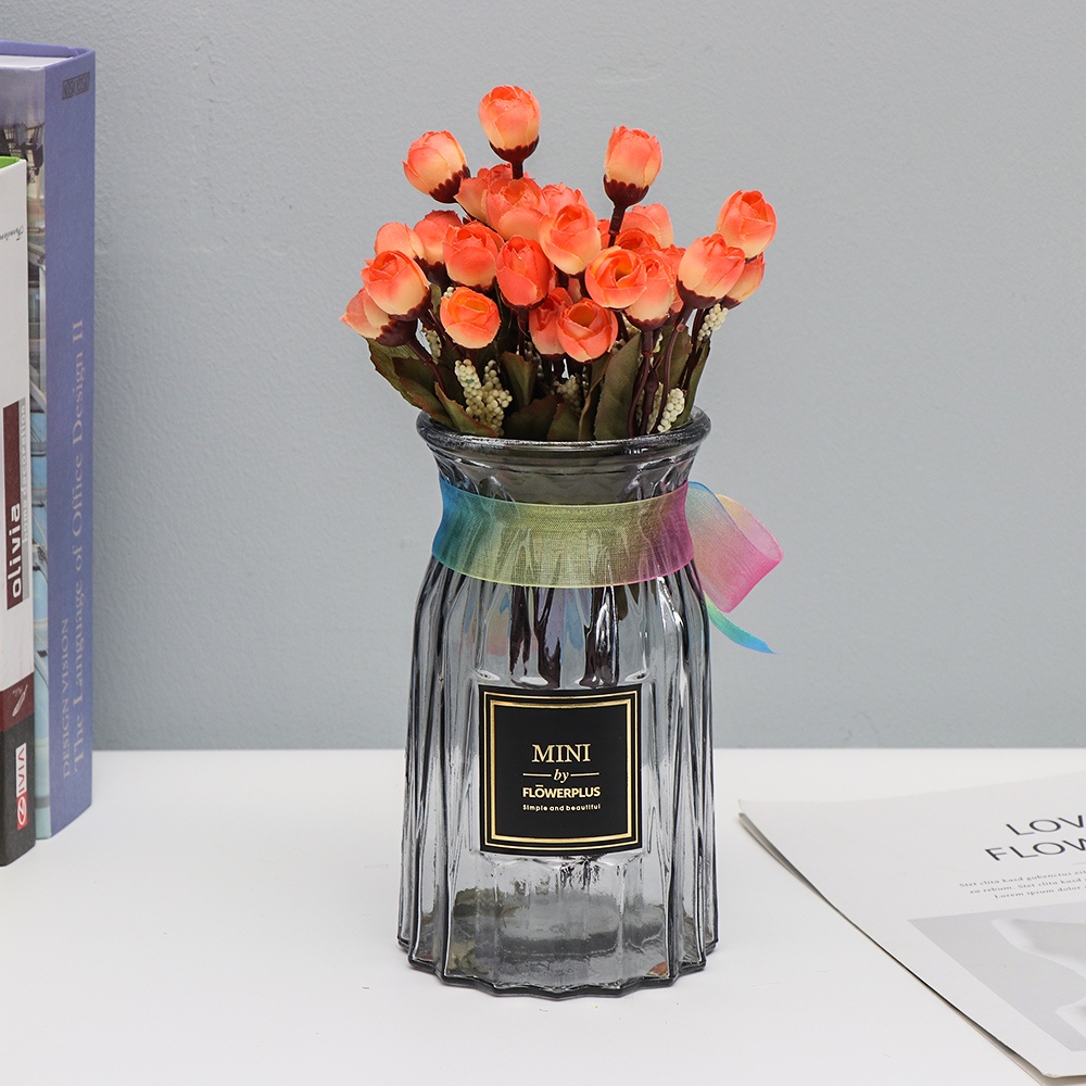 UUMIR Bó hoa hồng nhân tạo chất lượng cao dùng trang trí tiệc cưới diy