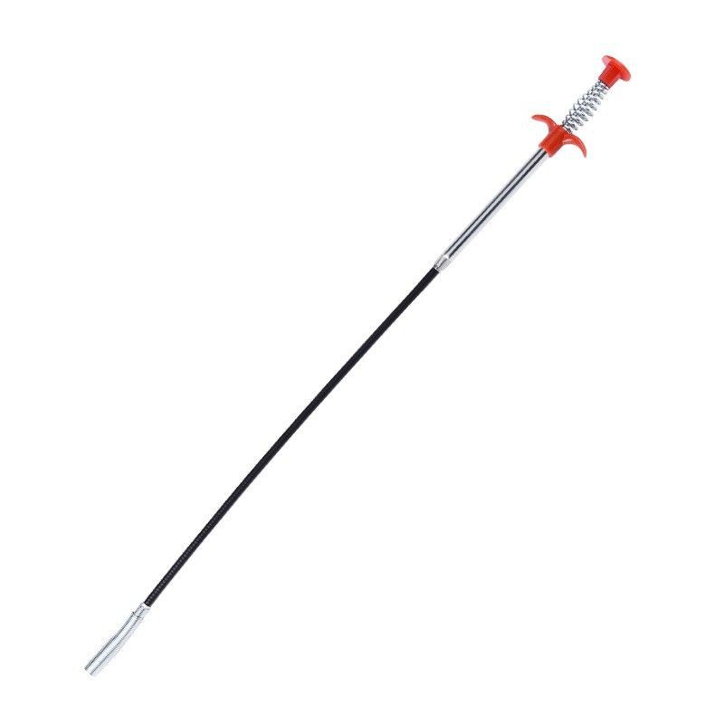 Gậy Thông Cống Dài 60cm &amp; Bột Thông Tắc 260g Thoát Nước Sàn, Bồn Cầu, Lavabo, Chậu Rửa Bát ...