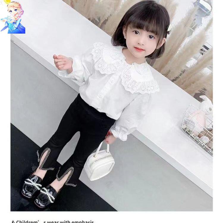 Quần Jean Dài Chống Muỗi Phong Cách Phương Tây Thời Trang Mùa Xuân Hè Kiểu Mới Dành Cho Bé Gái 2022