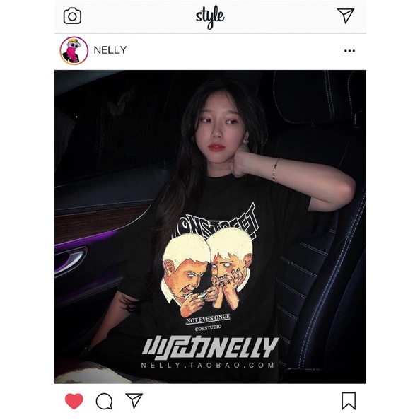 Áo phông nelly heybig (có sẵn) not even once