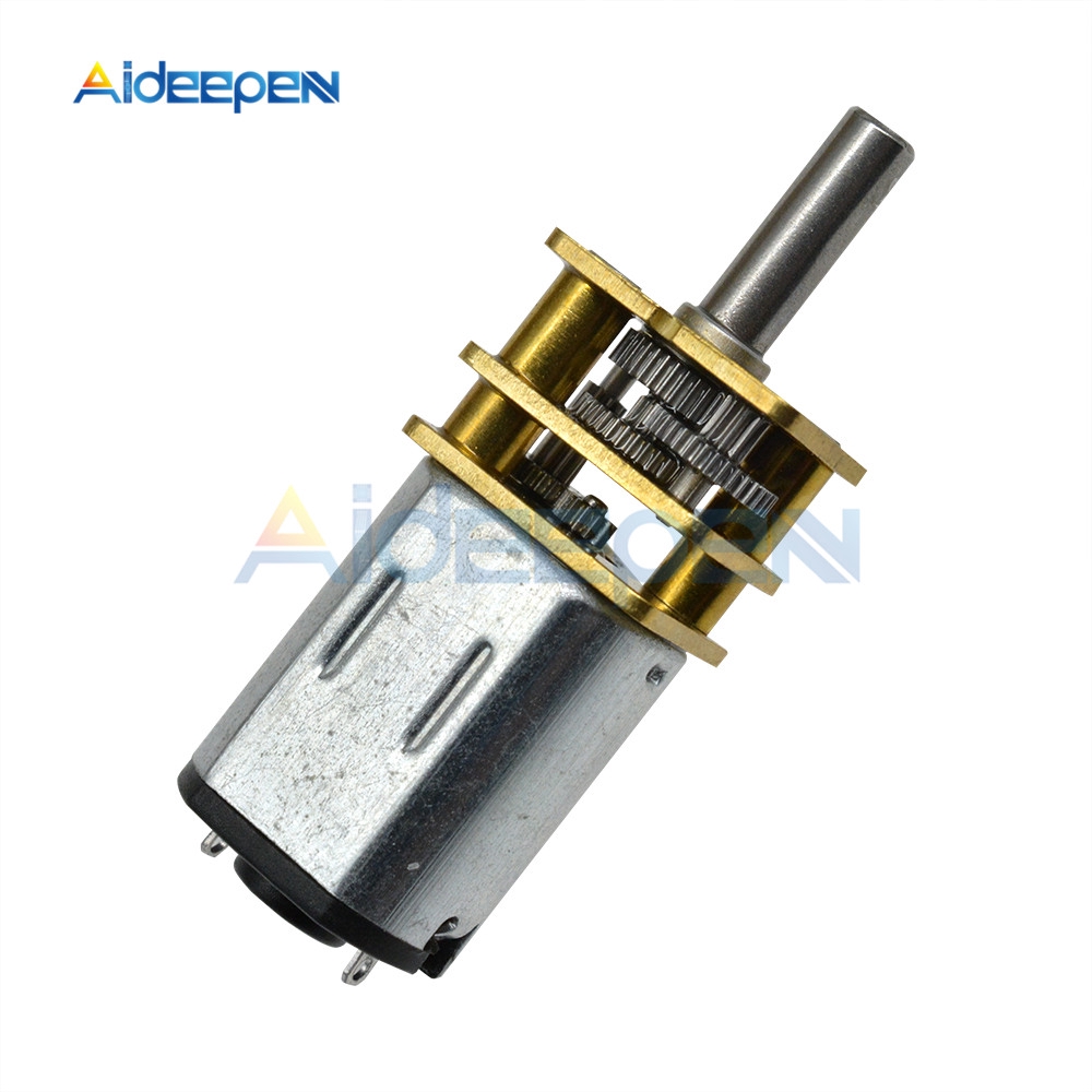 Động cơ giảm tốc nhiều loại DC GA12-N20 DC 3V 6V 12V 15RPM 600RPM 100RPM 1000RPM | BigBuy360 - bigbuy360.vn