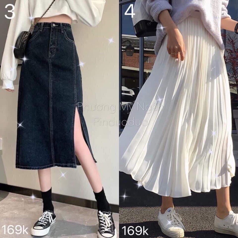 [ORDER] CHÂN VÁY JEANS