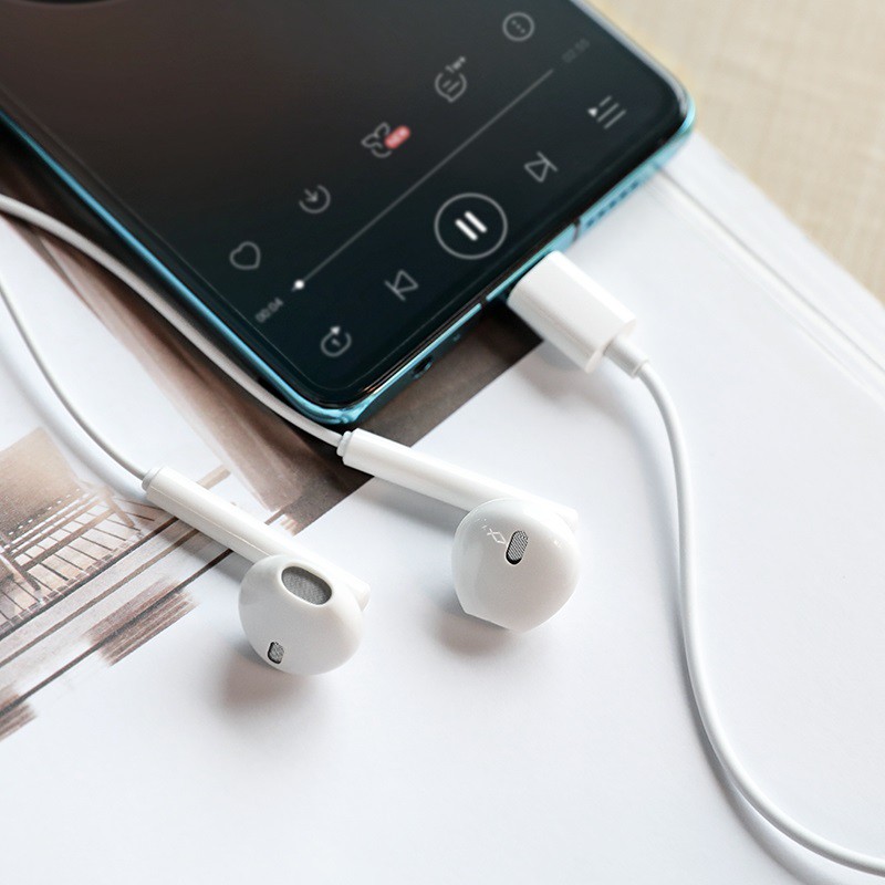 Tai nghe nhét tai Hoco M65 chân Type-C microphone có tính năng lọc ồn dài 1.2M cho Android