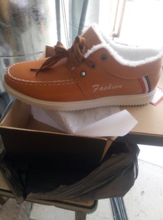 giày nam lót lông