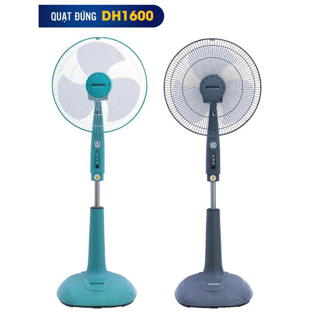 [CÓ NOWSHIP 1H] QUẠT ĐỨNG CÓ HẸN GIỜ SENKO DH873 thay mẫu mới - DH1600 bảo hành 2 năm