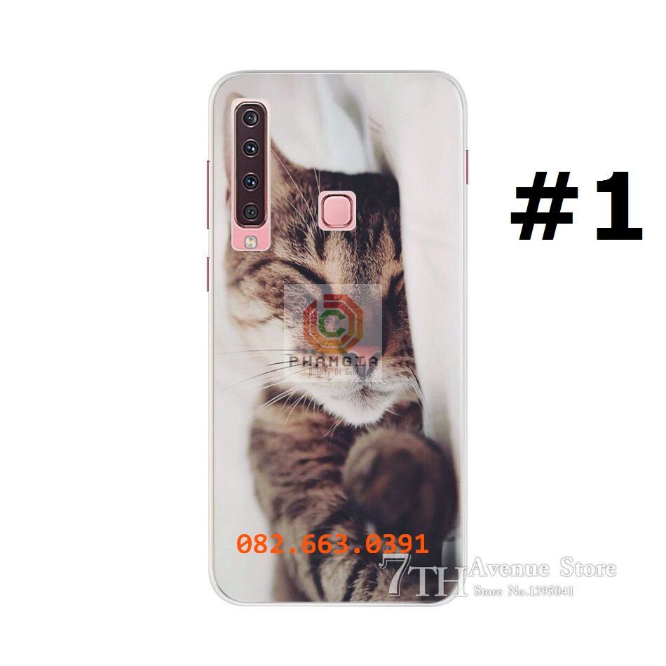 Ốp lưng Samsung A9 2018 / A9 Star Pro 2018 dẻo in hình dễ thương