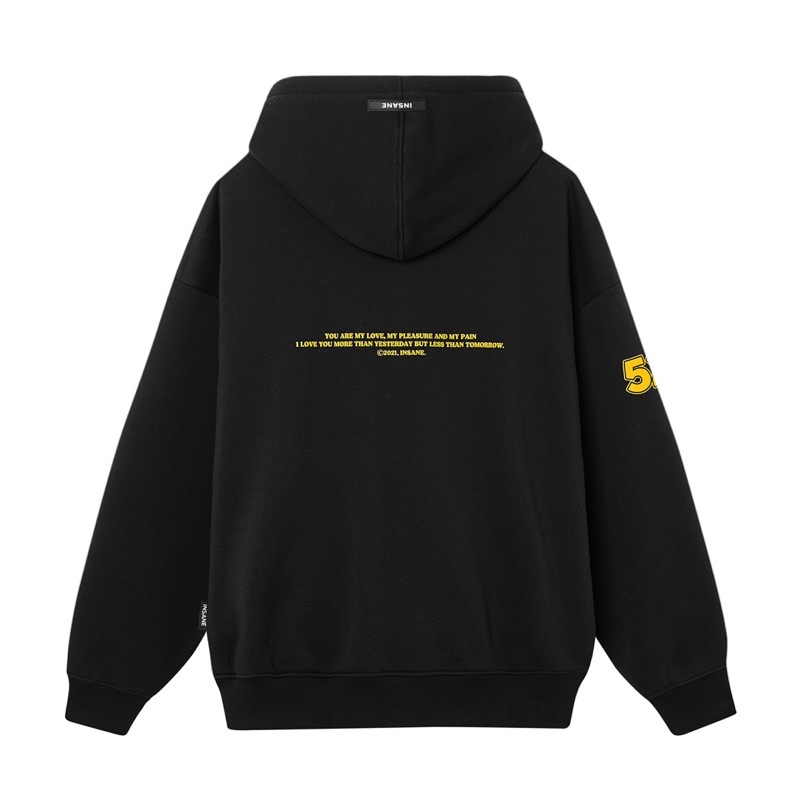 [Áo Hoodie Zip Insane®] 520 Hoodie Zip - Black | BigBuy360 - bigbuy360.vn