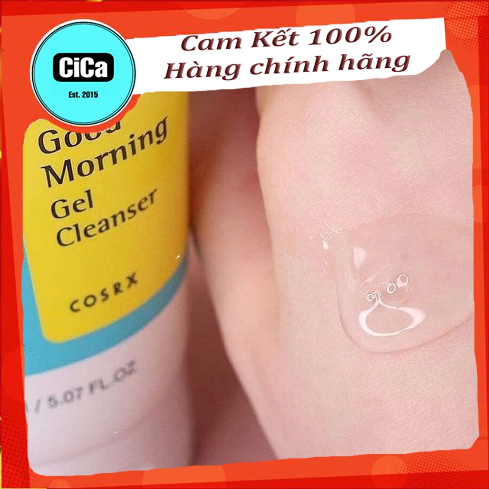 Sữa Rửa Mặt Cosrx Good Morning Gel Cleanser Dạng Gel -150ml SRM Cosrx