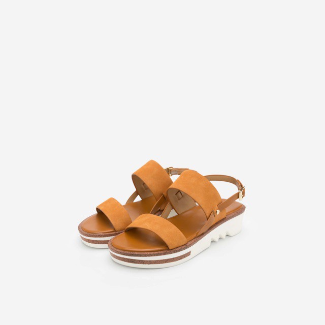 [Chất lượng] Vascara mới về GIÀY SANDAL ĐẾ XUỒNG - SDX 0408 - MÀU NÂU