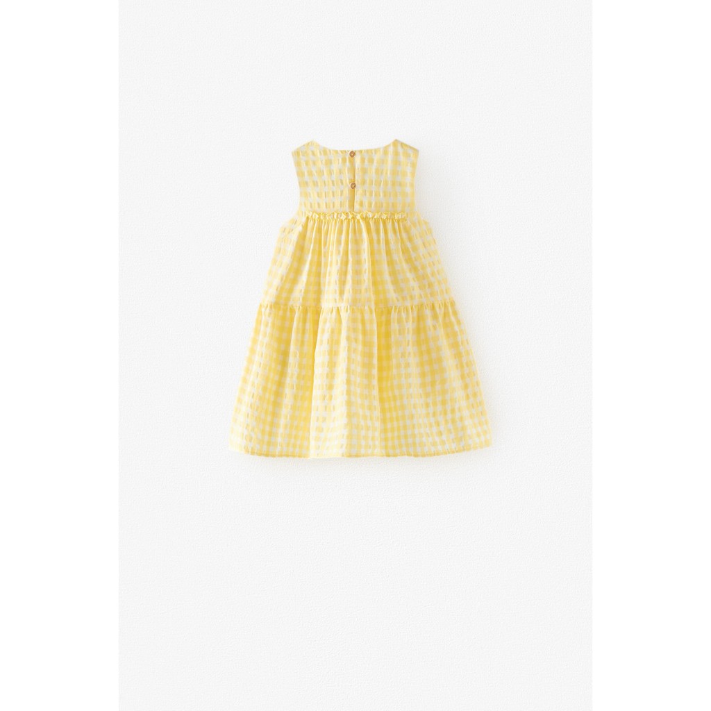 Váy họa tiết kẻ gingham Zara 2020 vợt sale