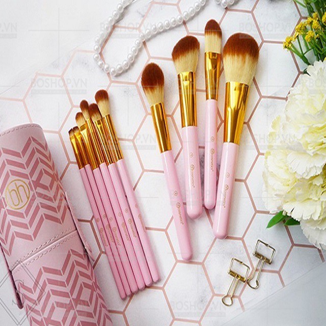 Bộ cọ BH Cosmetics Pink Perfection 10 Cây