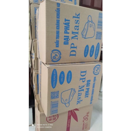 Khẩu Trang ĐẠI PHÁT trang 4 lớp kháng khuẩn Thùng 300 chiếc