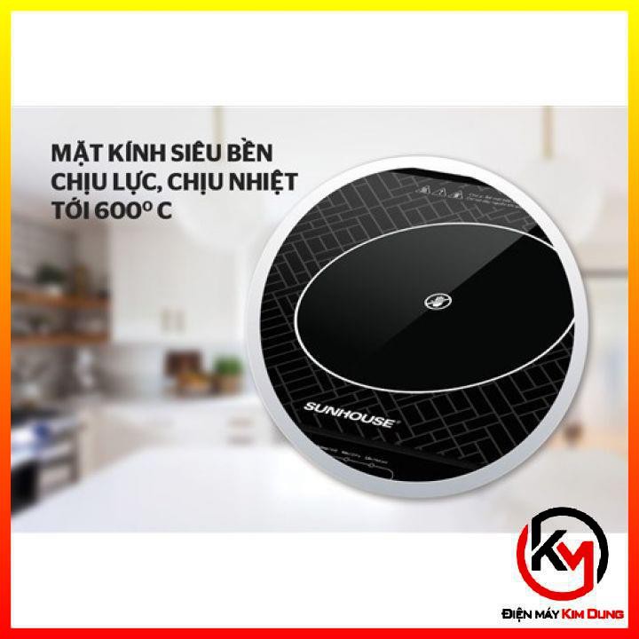 Bếp hồng ngoại cơ Sunhouse SHD6011, bếp hồng ngoại đơn Sunhouse SHD6011, mặt bếp siêu bền- Tặng vỉ nướng