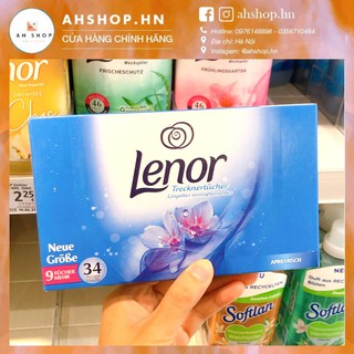 Giấy Thơm LENOR Dùng Cho Máy Sấy Quần Áo (34 Chiếc)