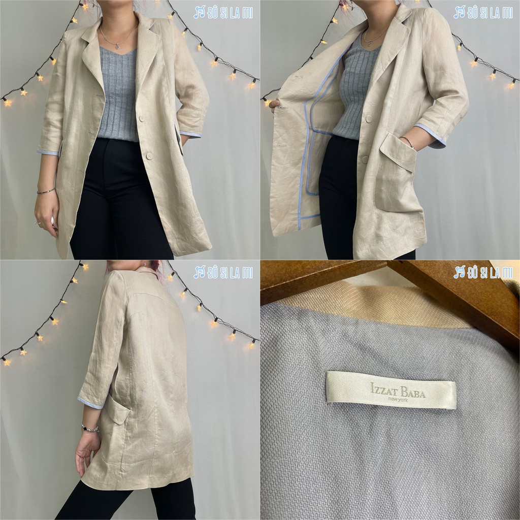 Áo Blazer Tay Ngắn Vintage Secondhand | Nhiều Mẫu | Số Đo Ở Phần Mô Tả | Đô Si La Mi | | BigBuy360 - bigbuy360.vn