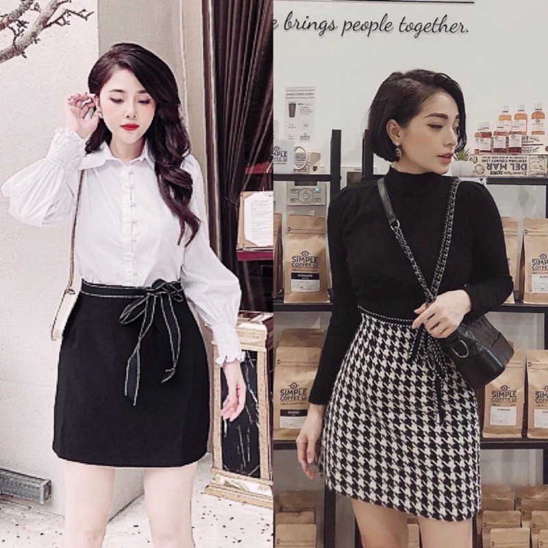 BÁN SỈ CHÂN VÁY CẠP VIỀN NƠ NỮ