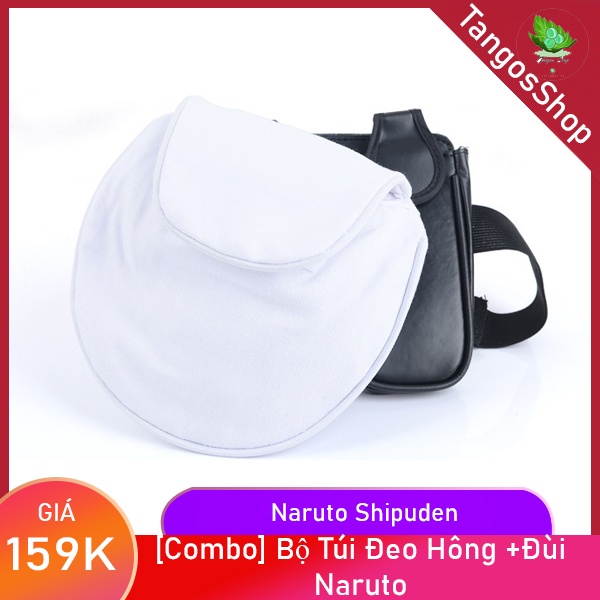 Naruto Mô Hình . Combo Bộ Giỏ Túi Anime Đựng Đồ Chơi Phi Tiêu Shuriken Kunai Ninja Naruto