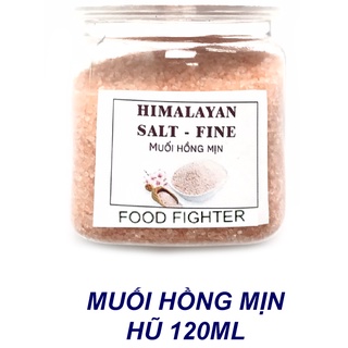 Muối Hồng Himalayan dạng bột mịn - Himalayan salt fine- Hũ 120ml