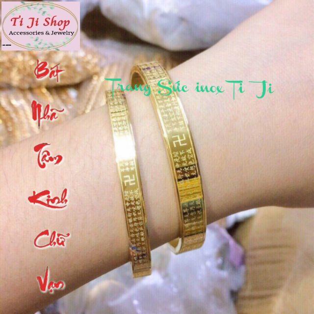 Vòng tay khắc  bát nhã tâm kinh
