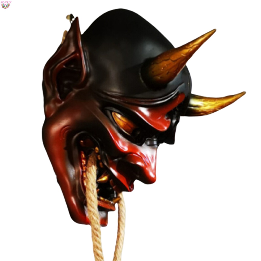 Mặt Nạ Latex Hình Ma Samurai Độc Đáo Dùng Cho Các Bữa Tiệc