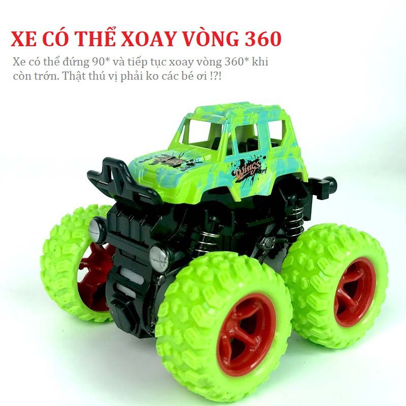 Đồ Chơi Xe Trớn Địa Hình Monster Jam