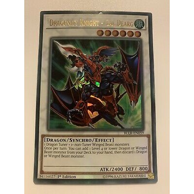 Thẻ bài YUGIOH – Dragunity Knight – Gae Dearg – BLLR-EN059 – Ultra Rare